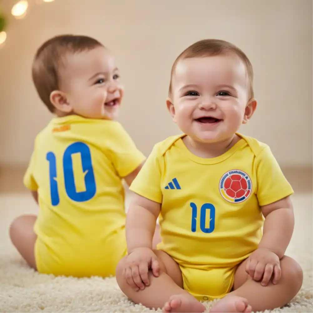 Body Bebé Selección Colombia | Pack de 3 unidades