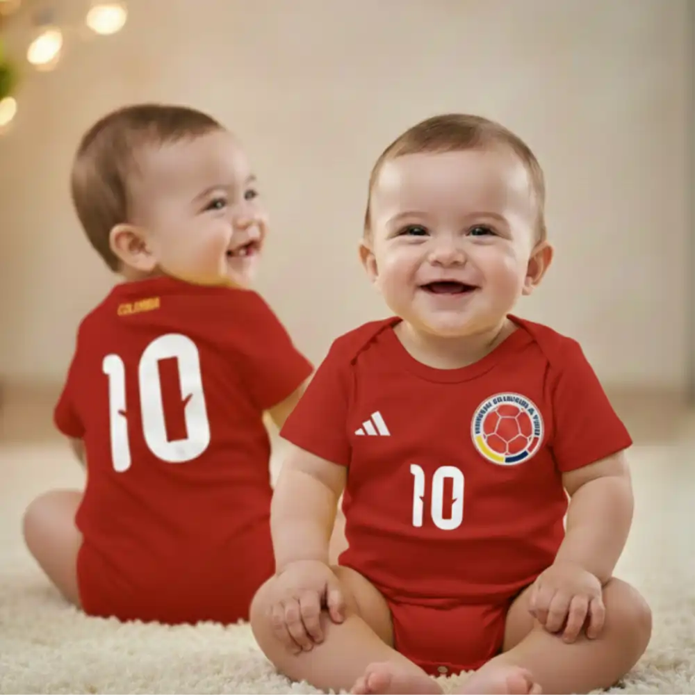 Body Bebé Selección Colombia | Pack de 3 unidades