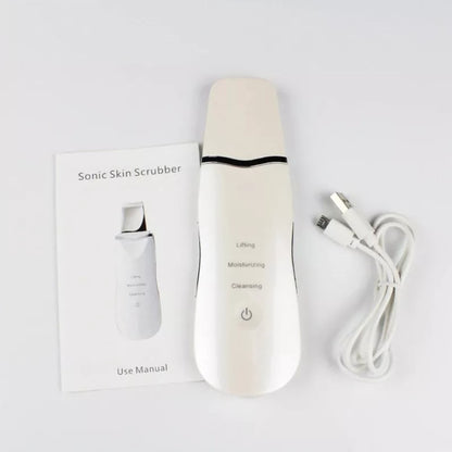 NUEVO LIMPIADOR MASAJEADOR ULTRASÓNICO FACIAL