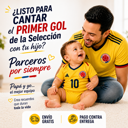 Body Bebé Selección Colombia | Pack de 3 unidades