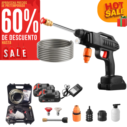 LAVA TODO LO QUE QUIERAS Y DONDE QUIERAS CON LA SUPER HIDROLAVADORA PORTATIL  HYDROFORCE ONE