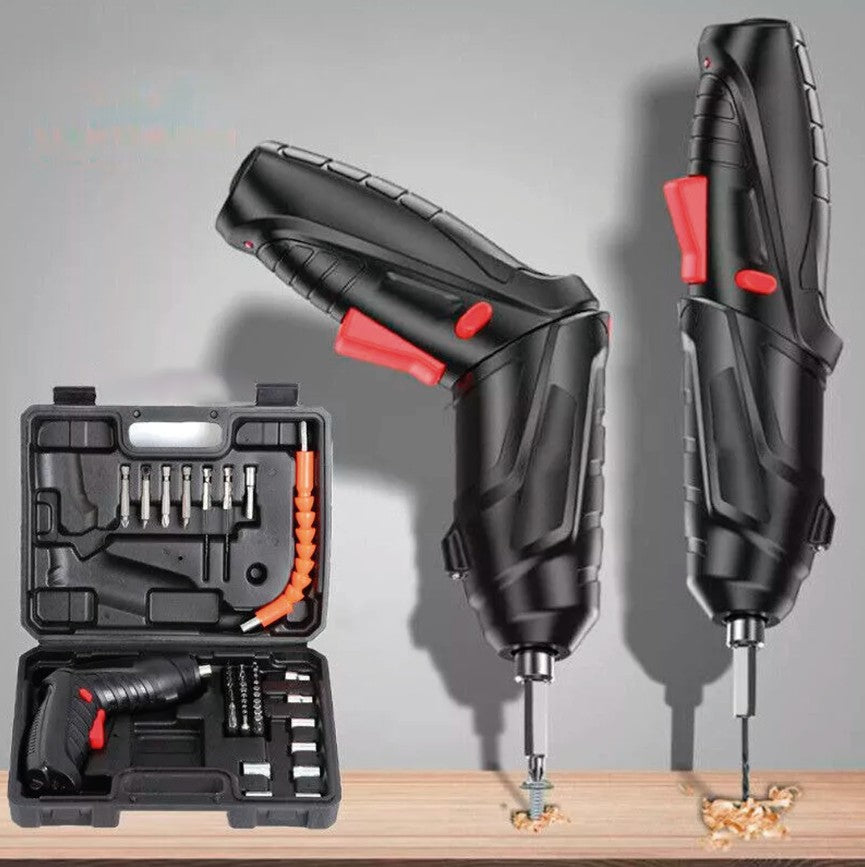 JUEGO DE DESTORNILLADOR ELÉCTRICO DOBLE FUNCION