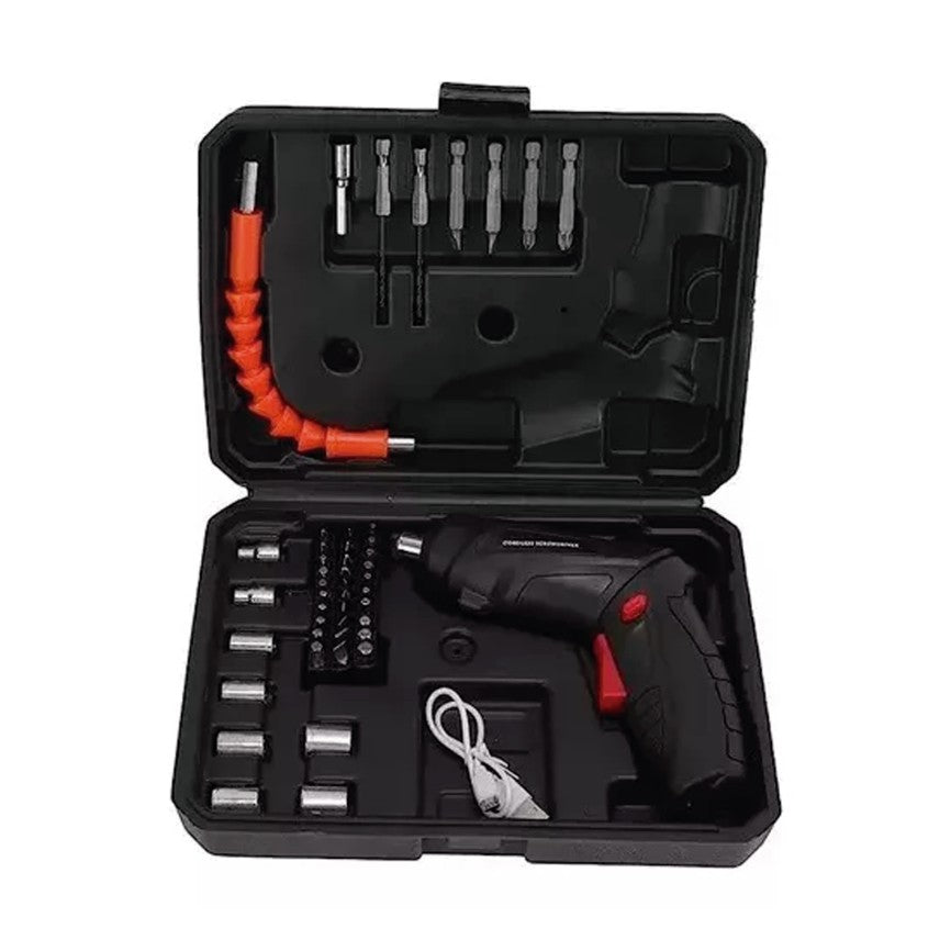 JUEGO DE DESTORNILLADOR ELÉCTRICO DOBLE FUNCION